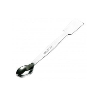 ESPATULA ACERO INOX. CUCHARA PLANA 125 MM.