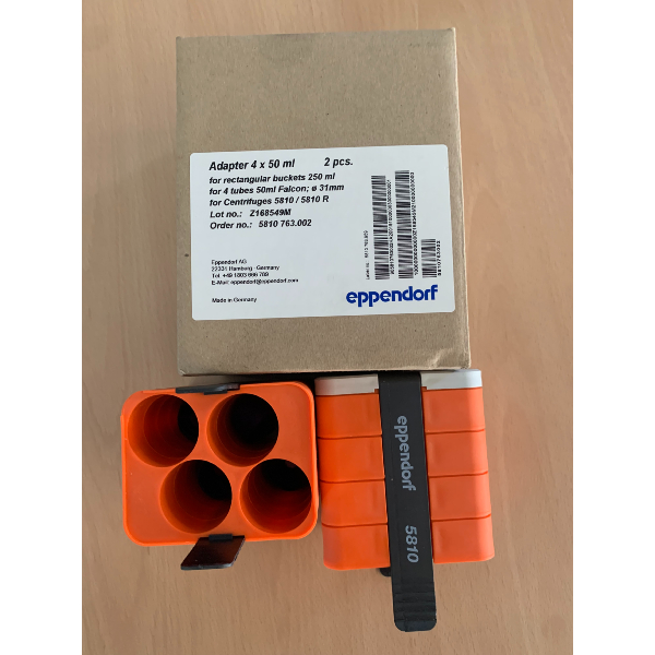 ADAPTADOR PARA 4 TUBOS FALC0N 50 ML. Caja 2 Undes. EPPENDORF