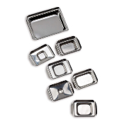 MOLDES PARA CASSETTES ACERO INOX. 7X7X6 MM. Caja 12 Undes.