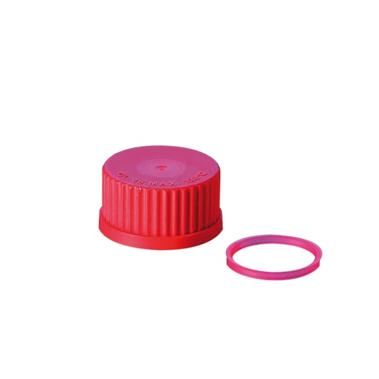 ANILLO PTFE DE VERTIDO ROJO P/ FRASCO ISO